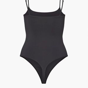 aritzia black cami bodysuit
